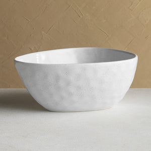 Ecology Speckle Stoneware Mixing Bowl 26cm x 21cm Milky White