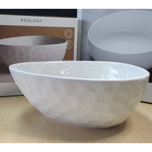 Ecology Speckle Stoneware Mixing Bowl 26cm x 21cm Milky White