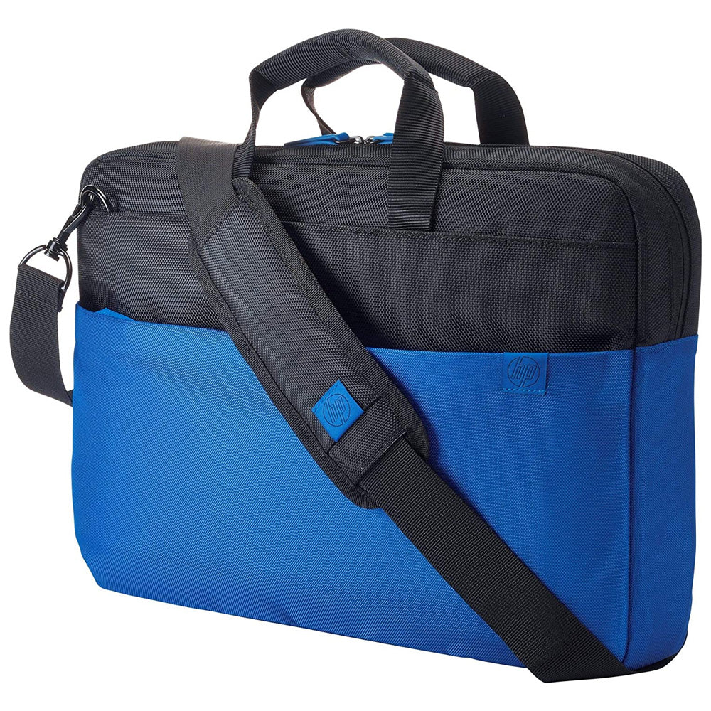 HP 15.6" Duotone Blue Brief Case, Water-resistant, Blue - 9KZ19AA