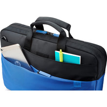 HP 15.6" Duotone Blue Brief Case, Water-resistant, Blue - 9KZ19AA