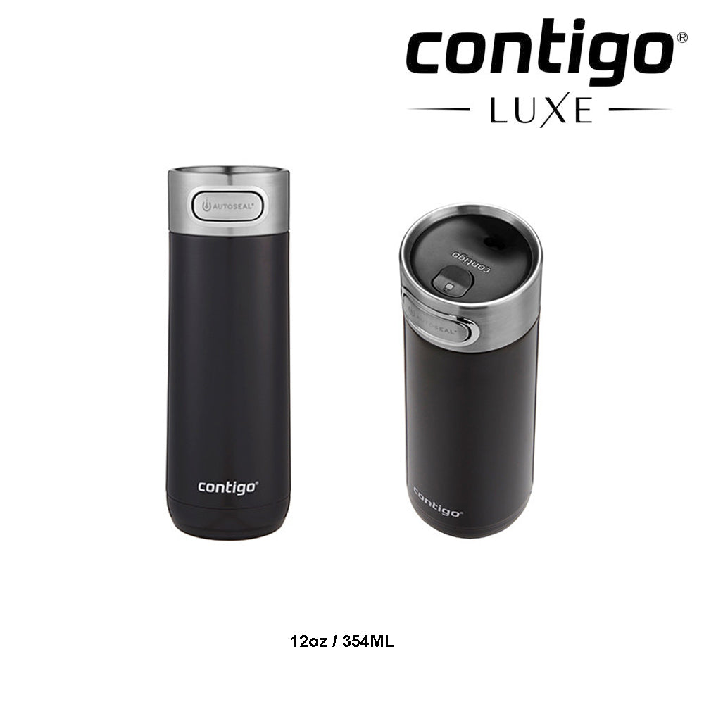 New Contigo Luxe Autoseal Travel Mug 12oz/354ml - Licorice