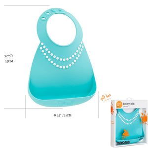 Make My Day Silicon Baby Bib with Gift Box