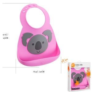 Make My Day Silicon Baby Bib with Gift Box