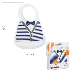 Make My Day Silicon Baby Bib with Gift Box