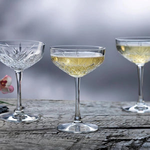 Pasabahce Timeless Champagne Saucer 255 ml Set of 4