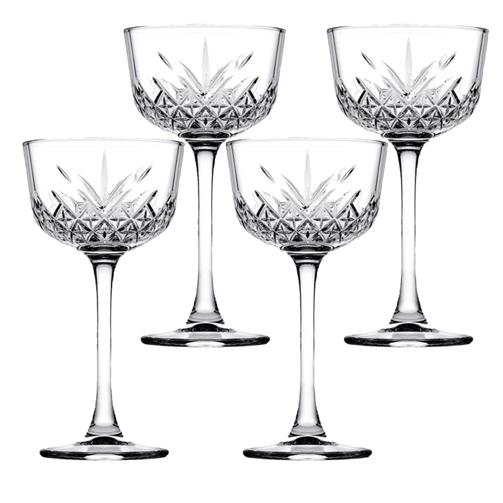 Pasabahce Timeless Nick & Nora Glass 160ml Set of 4