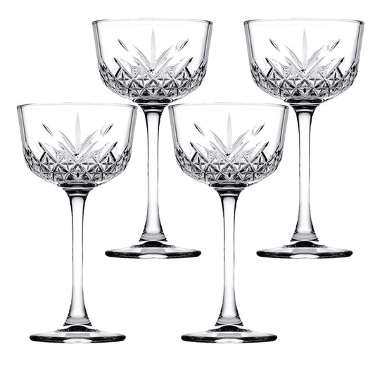 Pasabahce Timeless Nick & Nora Glass 160ml Set of 4