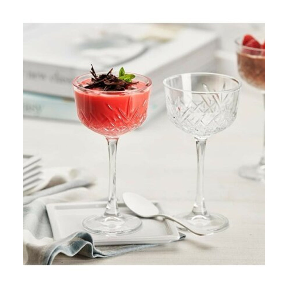 Pasabahce Timeless Nick & Nora Glass 160ml Set of 4