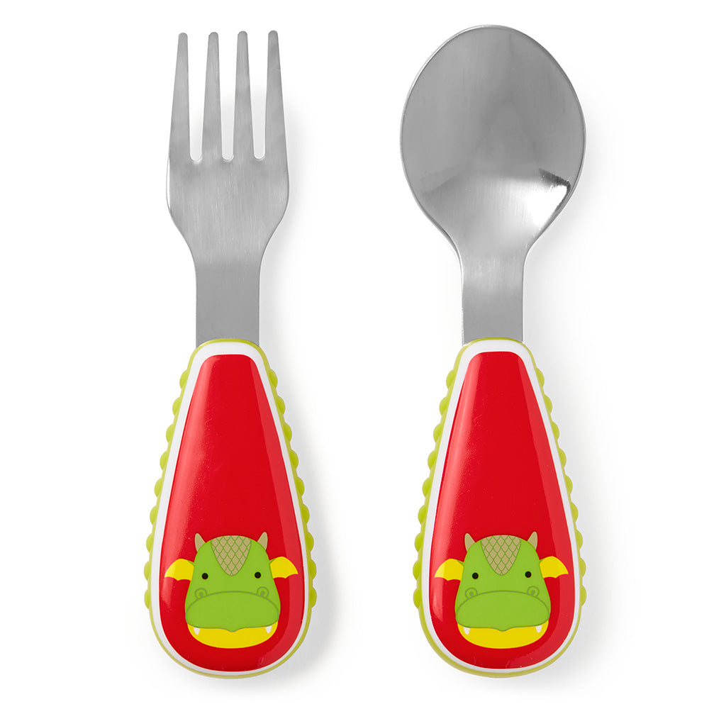 Skip Hop Zoo utensils Fork & Spoon