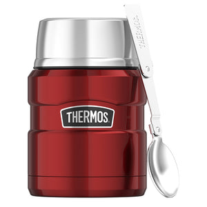 Thermos Stainless King Travel Mug, Red, 470 ml