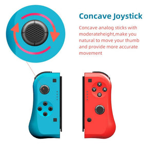 Joy pad Wireless Joy con game Controller spare pair Nintendo Switch - Red & Blue