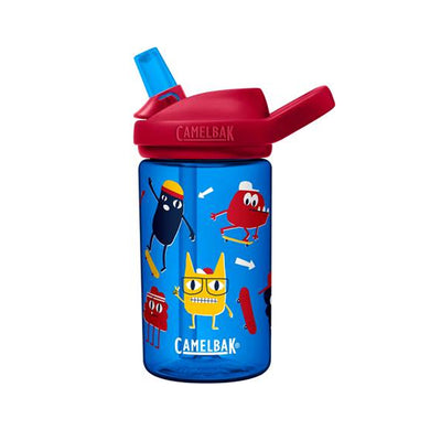 CamelBak Eddy+ Kids 400ML Straw Water Bottle - Skate Monsters