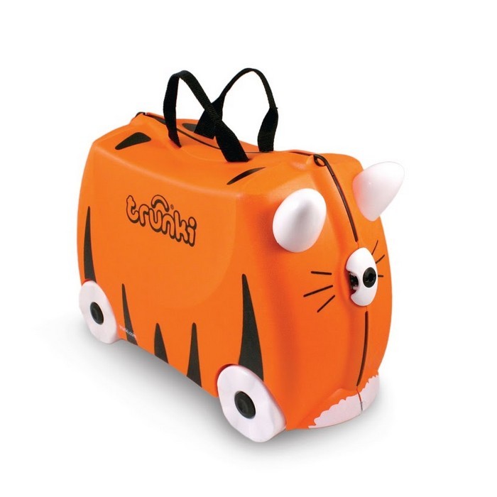 Trunki original innovative Ride On Suitcase for kids age 3+ Tipu Tiger