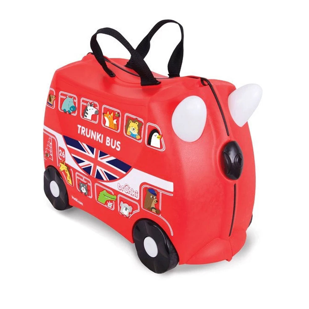 Trunki original innovative Ride On Suitcase for kids age 3+ Boris Bus