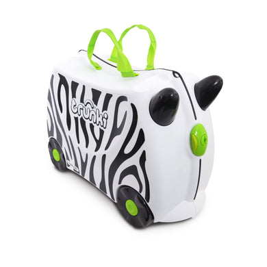 Trunki original innovative Ride On Suitcase for kids age 3+ Zebra