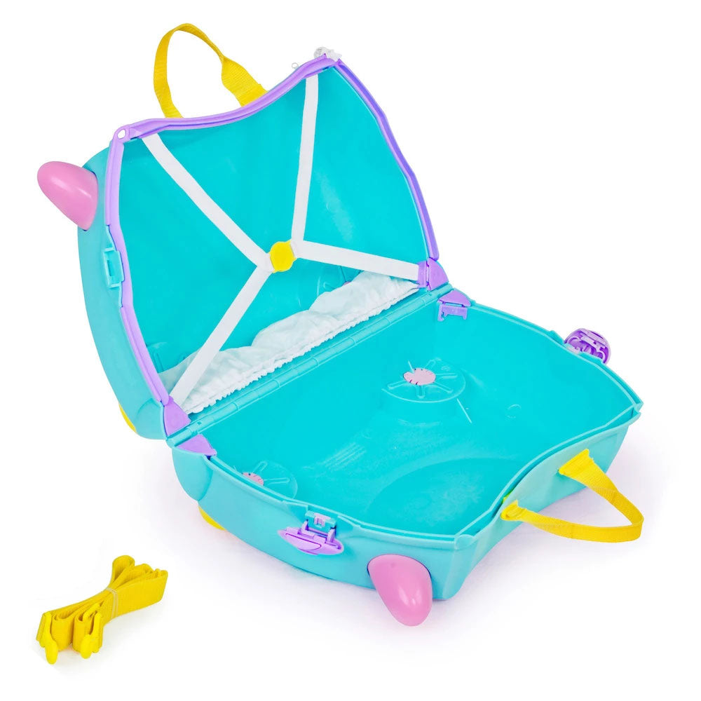 Trunki original innovative Ride On Suitcase for kids age 3+ Una Unicorn