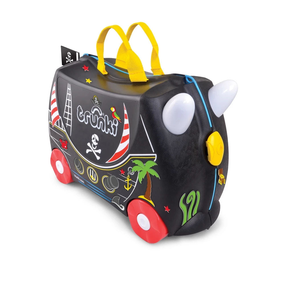 Trunki original innovative Ride On Suitcase for kids age 3+ Pedro Pirate