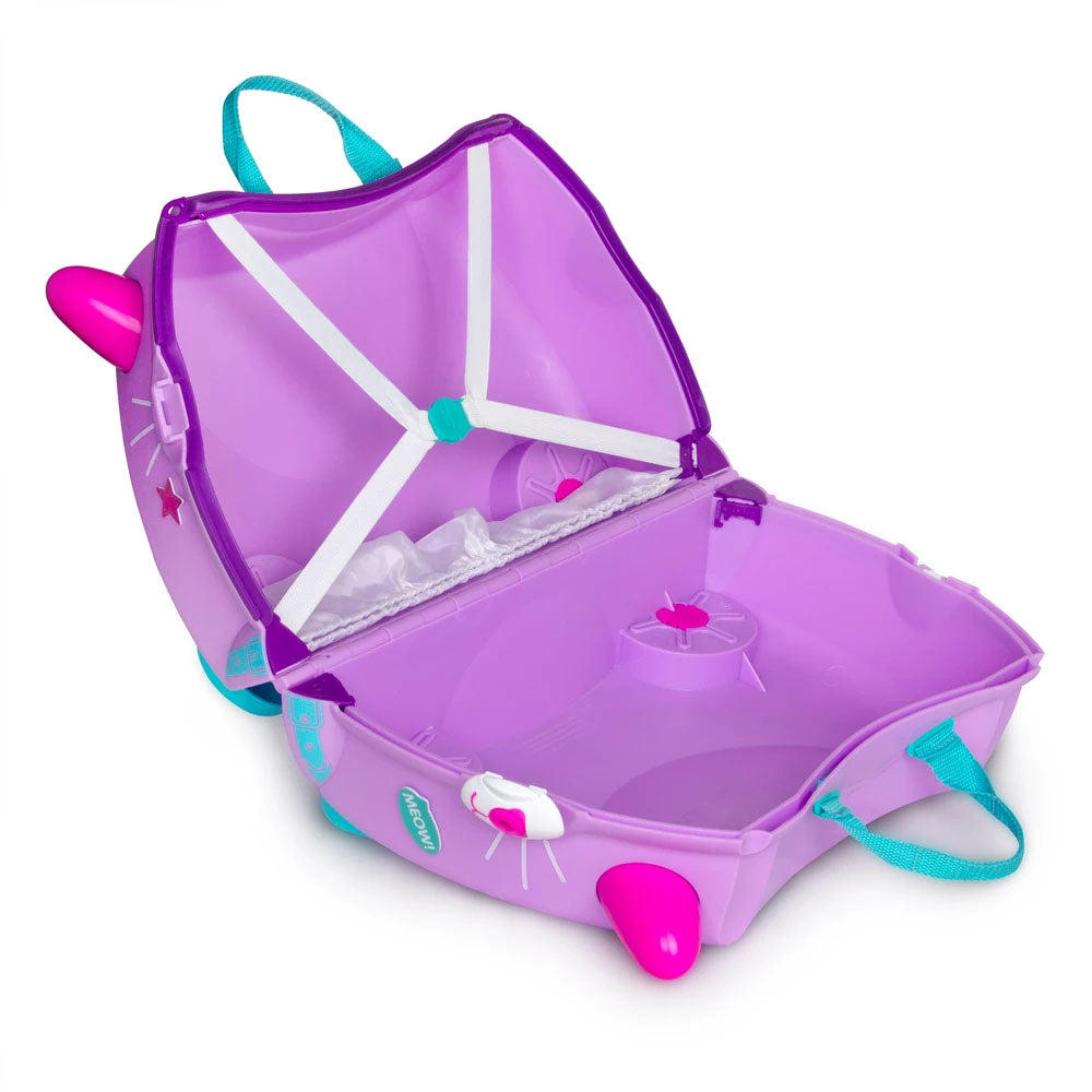 Trunki original innovative Ride On Suitcase for kids age 3+ Cassie the Cat