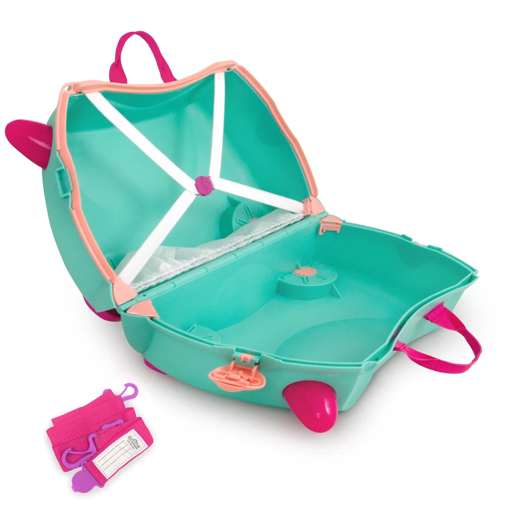 Trunki original innovative Ride On Suitcase for kids age 3+ Flora the Fairy