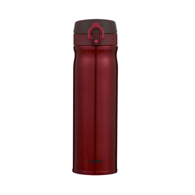 Thermos Direct Drink Bottle 550ml Stainless Steel Vacuum Insulated Flask - Red